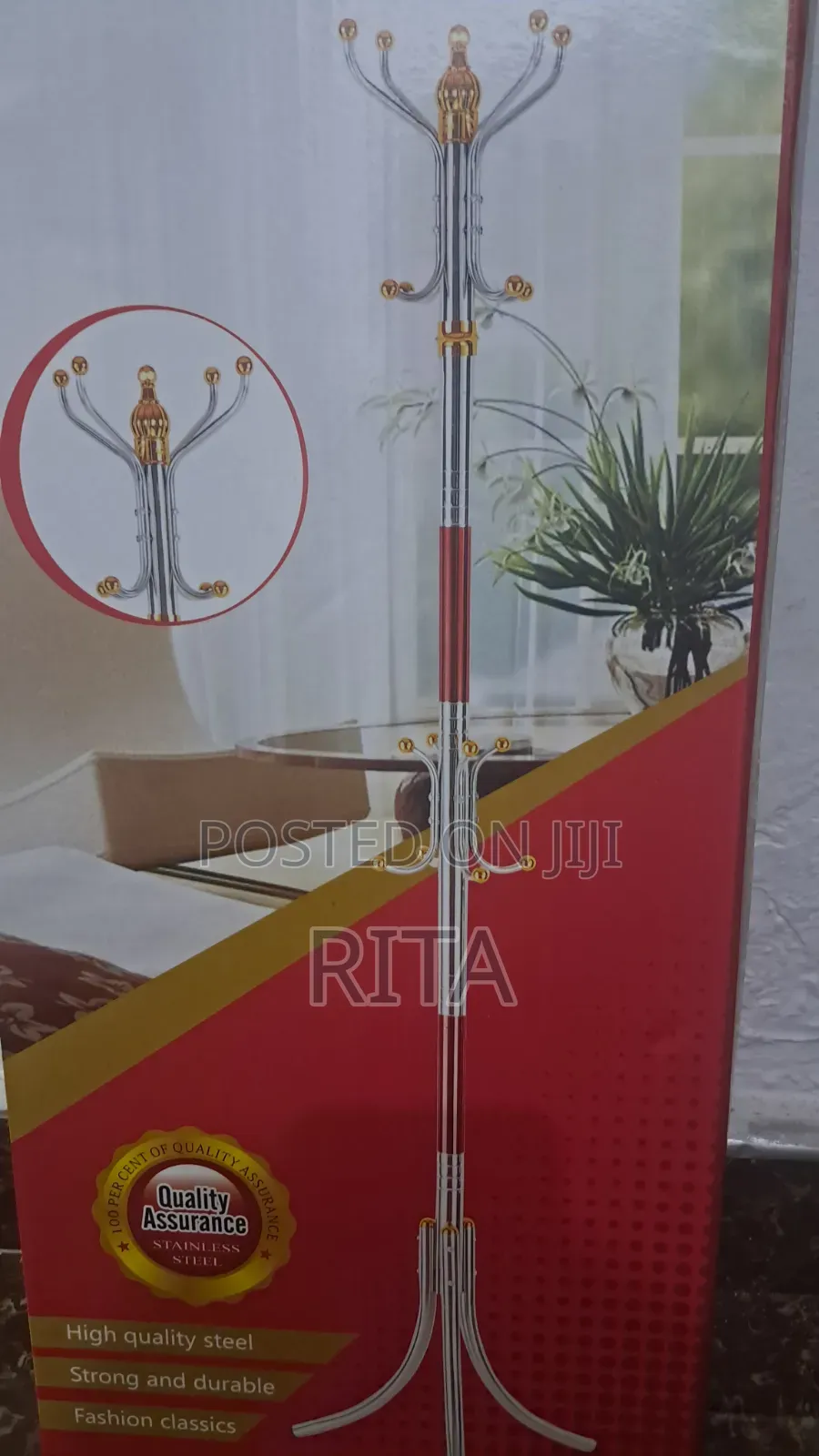 Metal Coat Rack