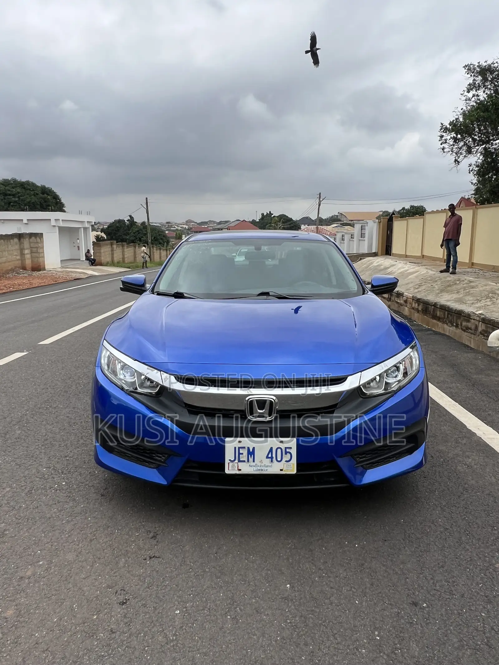 Honda Civic EX 4dr Sedan (1.5L 4cyl) 2016 Blue