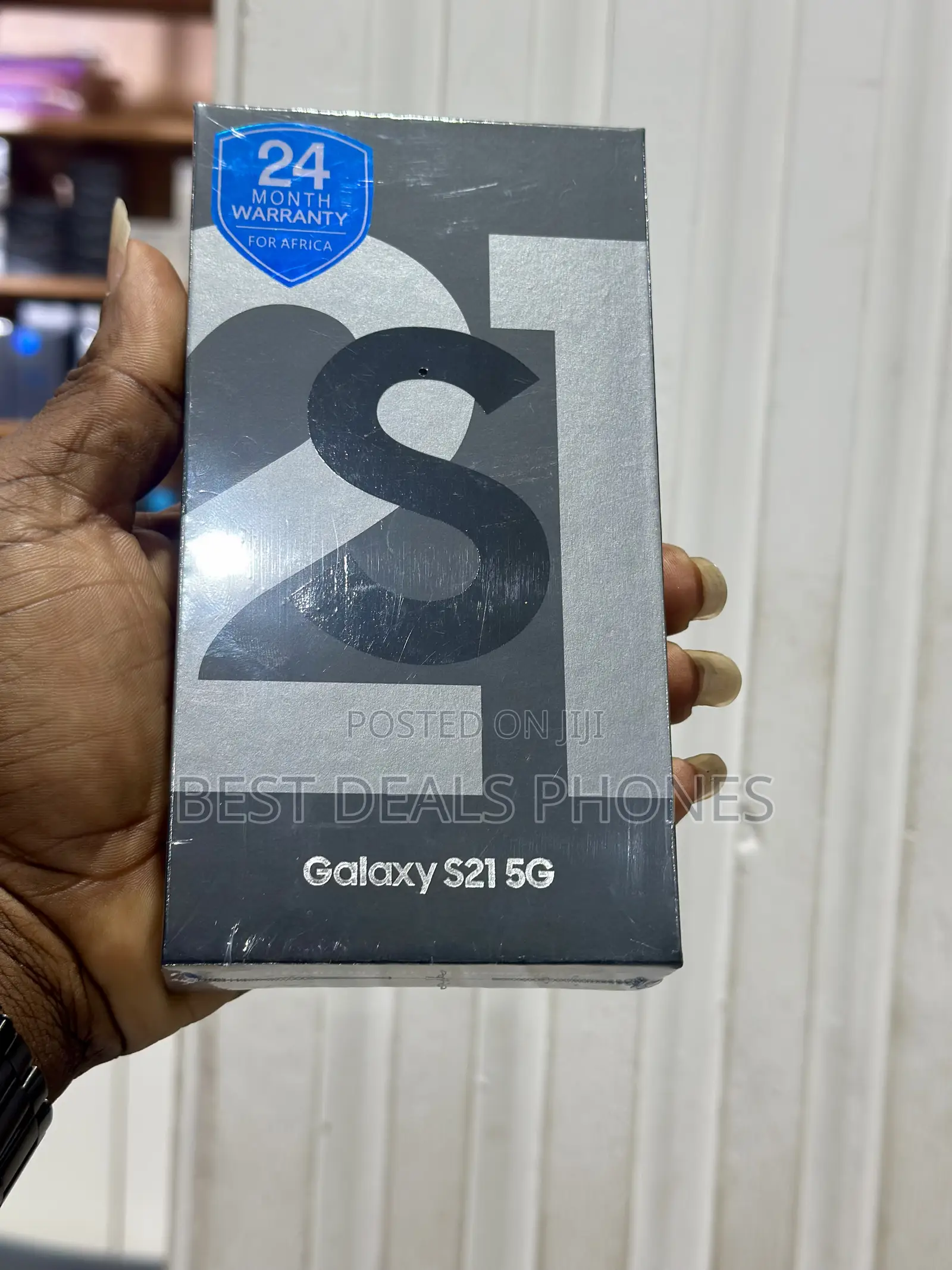 New Samsung Galaxy S21 5G 256 GB Silver