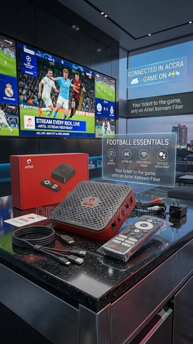 Airtel TV Box With Inbuilt Router + Free Lifetime