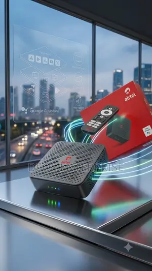 Airtel TV Box With Inbuilt Router - High Speed Net