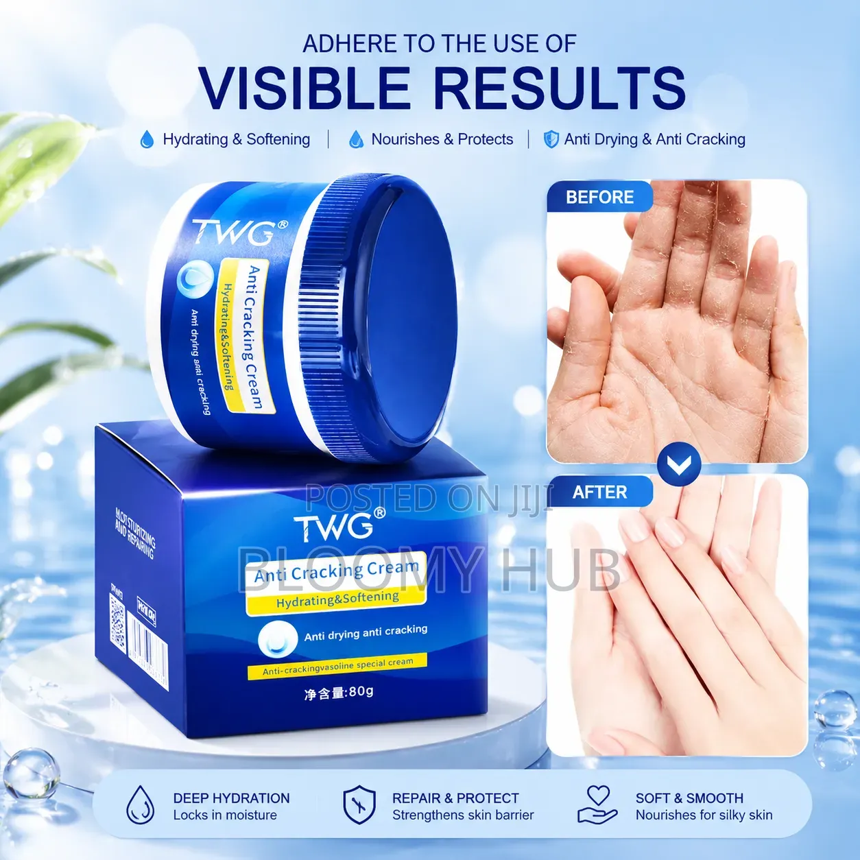 TWG Anti Cracking Cream and Stick