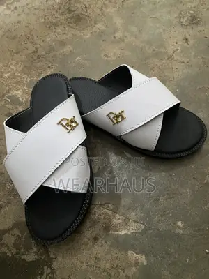 White Classic Cross Strap for Men