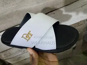 White Classic Cross Strap for Men