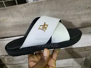 White Classic Cross Strap for Men
