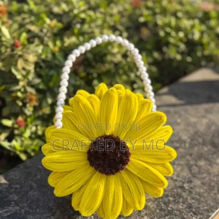 Handmade Sunflower Bag