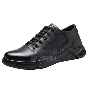 Dinggu Cowhide Leather Low Cut Safety Shoes Anti-Smashing Puncture