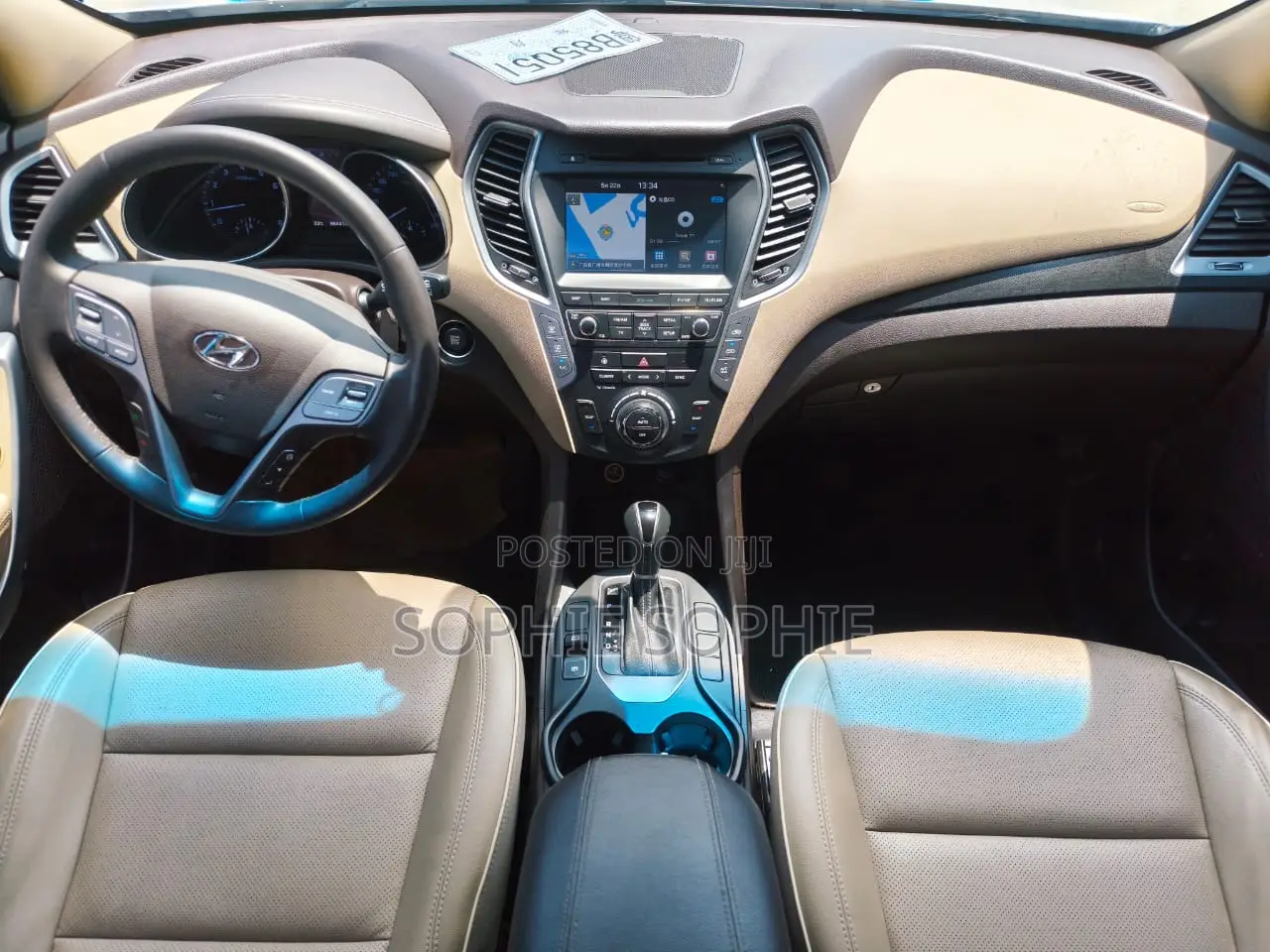 Hyundai Santa Fe Limited AWD 2017 White