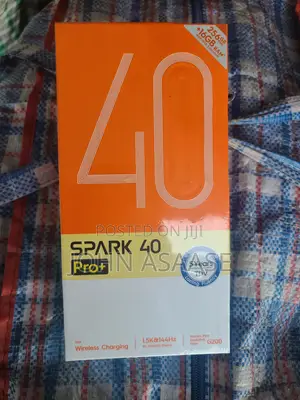 New Tecno Spark 40 Pro+ 256 GB Black