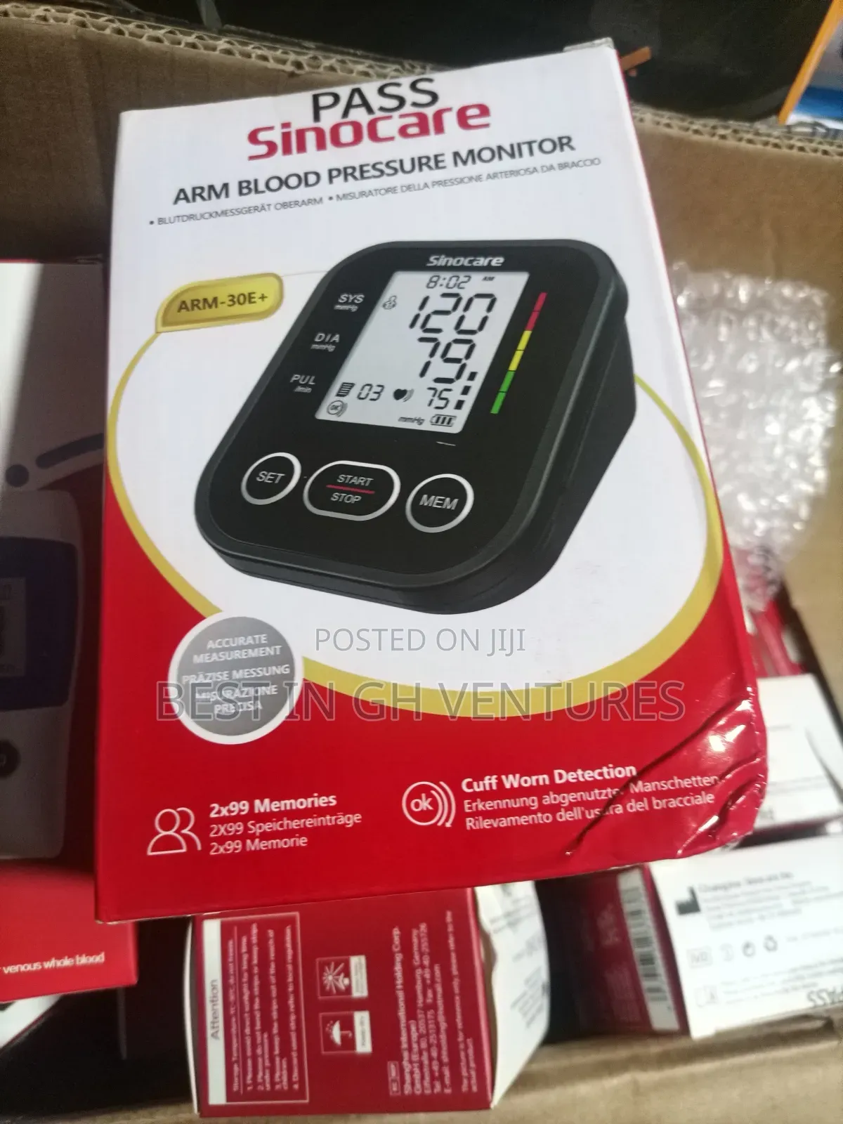 Sinocare Accurate Blood Pressure Monitor