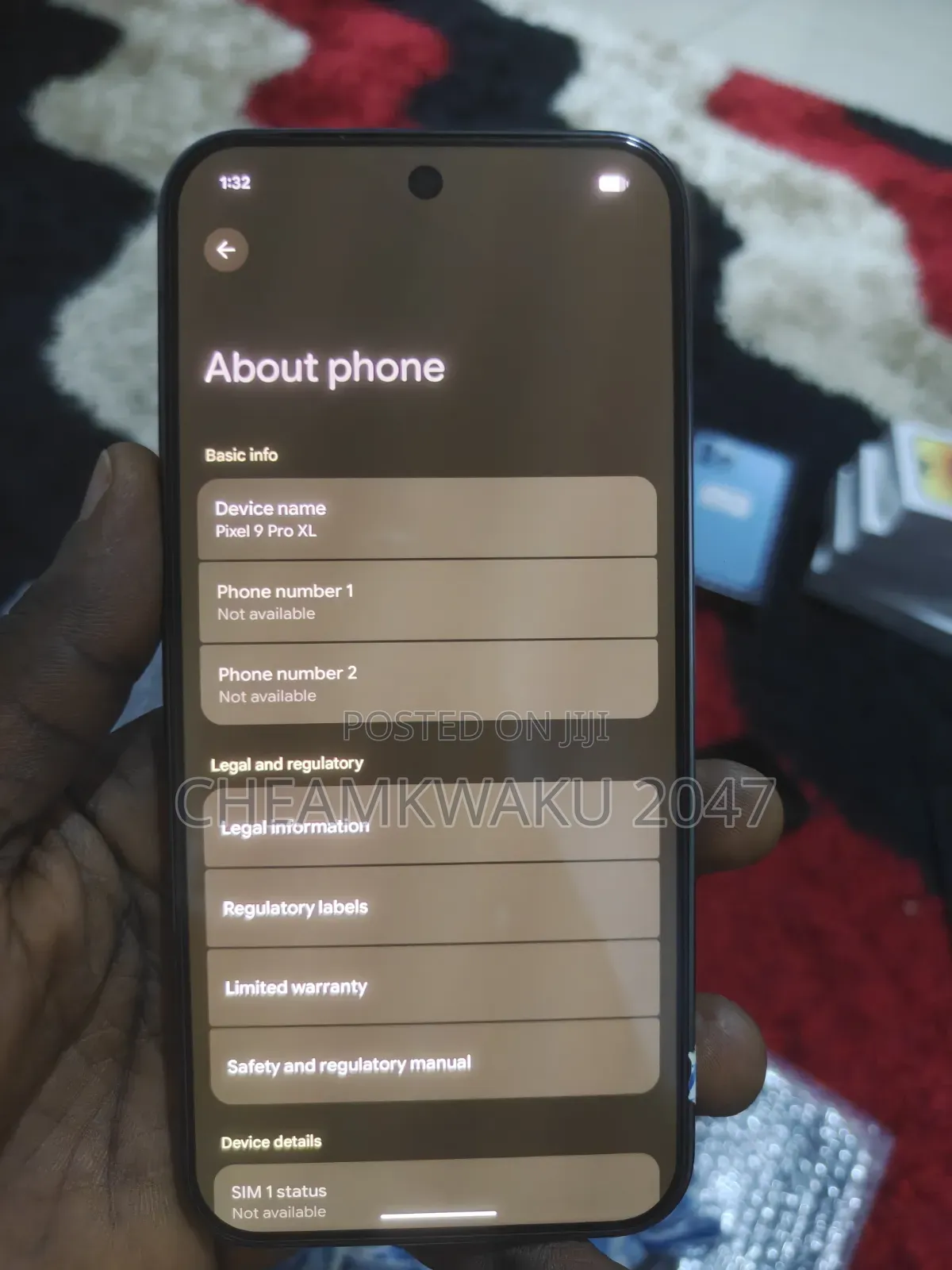 Google Pixel 9 Pro XL 128 GB Black