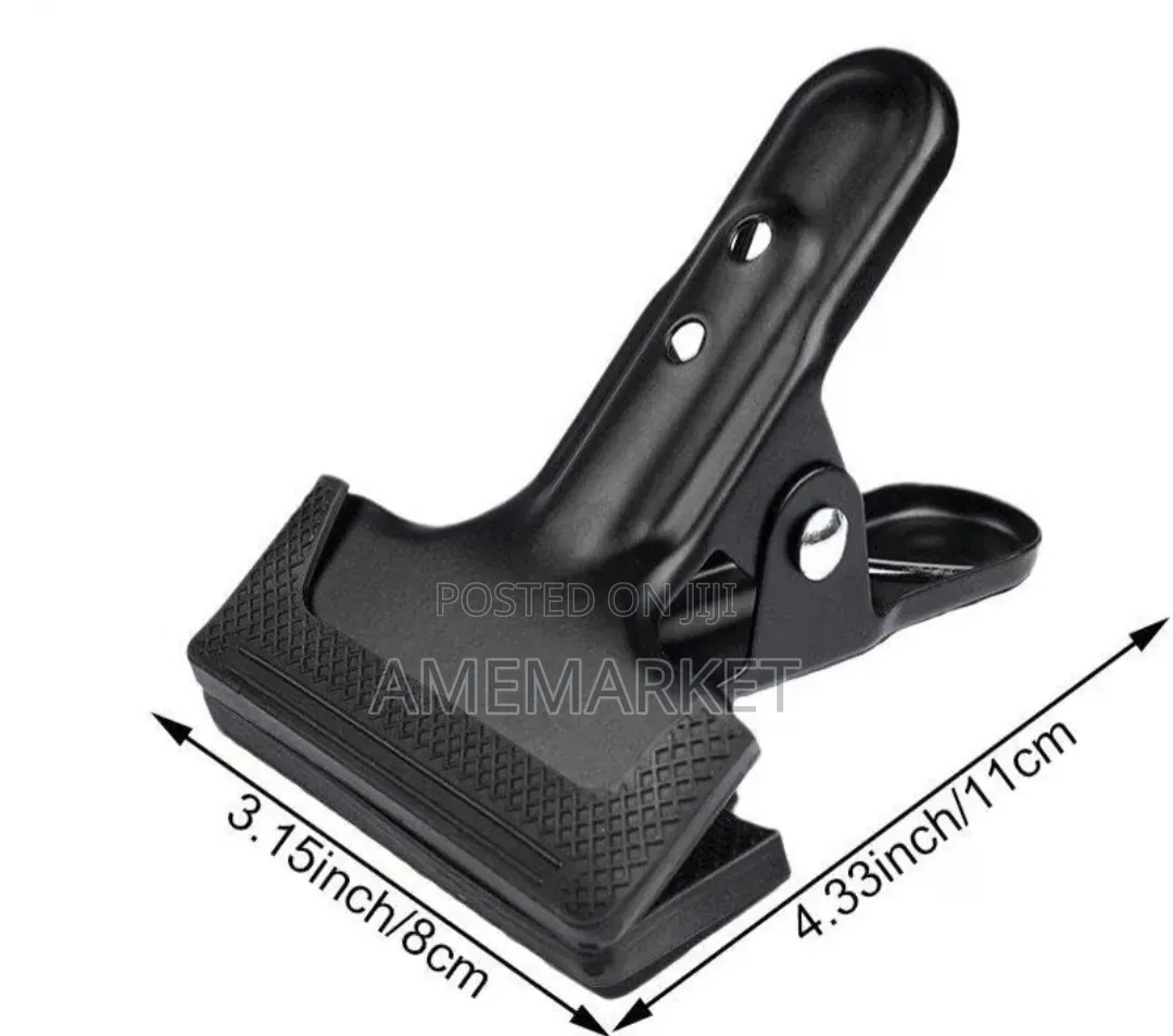 Photography Backdrop Pegs – Metal Muslin Spring Clips / Clamps