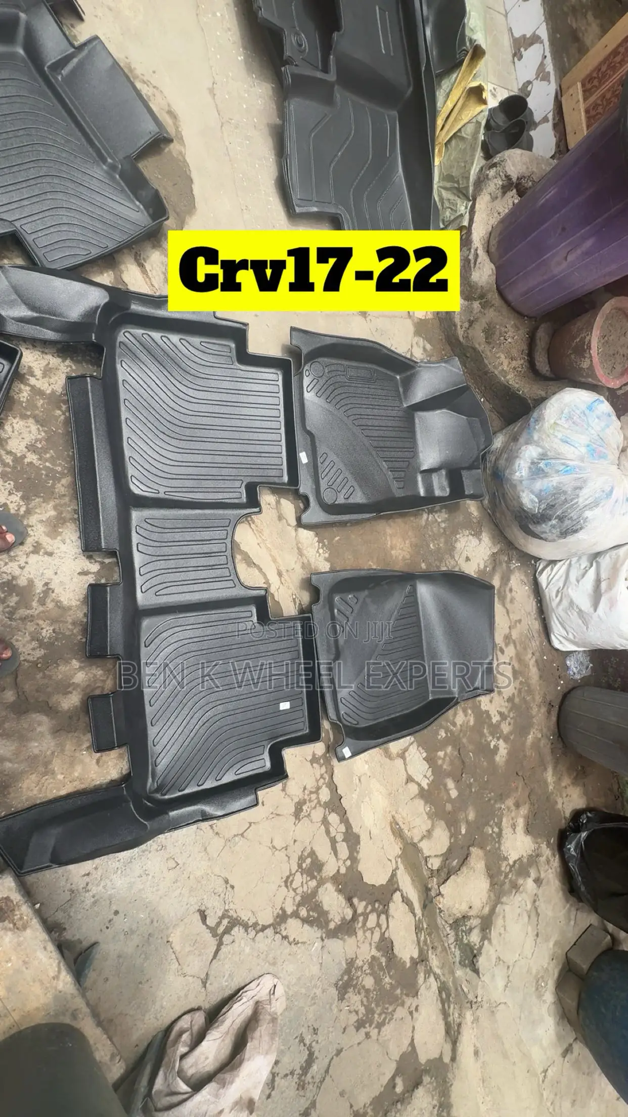 Honda CRV 3D Mat (Floor Carpet)