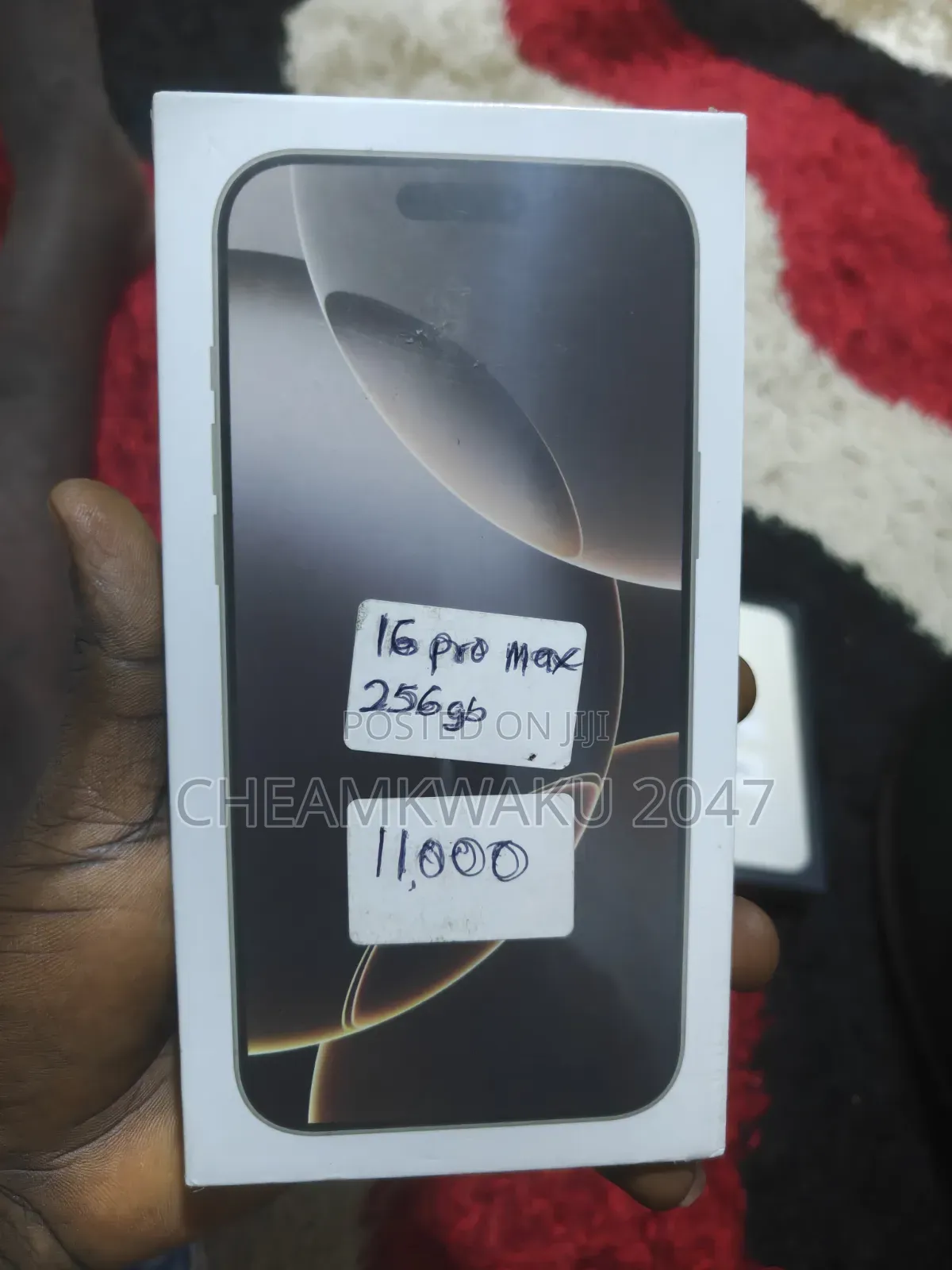 New Apple iPhone 16 Pro Max 256 GB Black