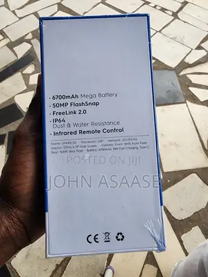 New Tecno Spark 50 128 GB Black