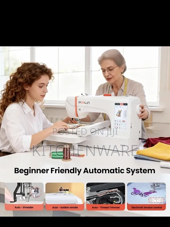 Computerized Embroidery Machine (Pooline Eoco6)