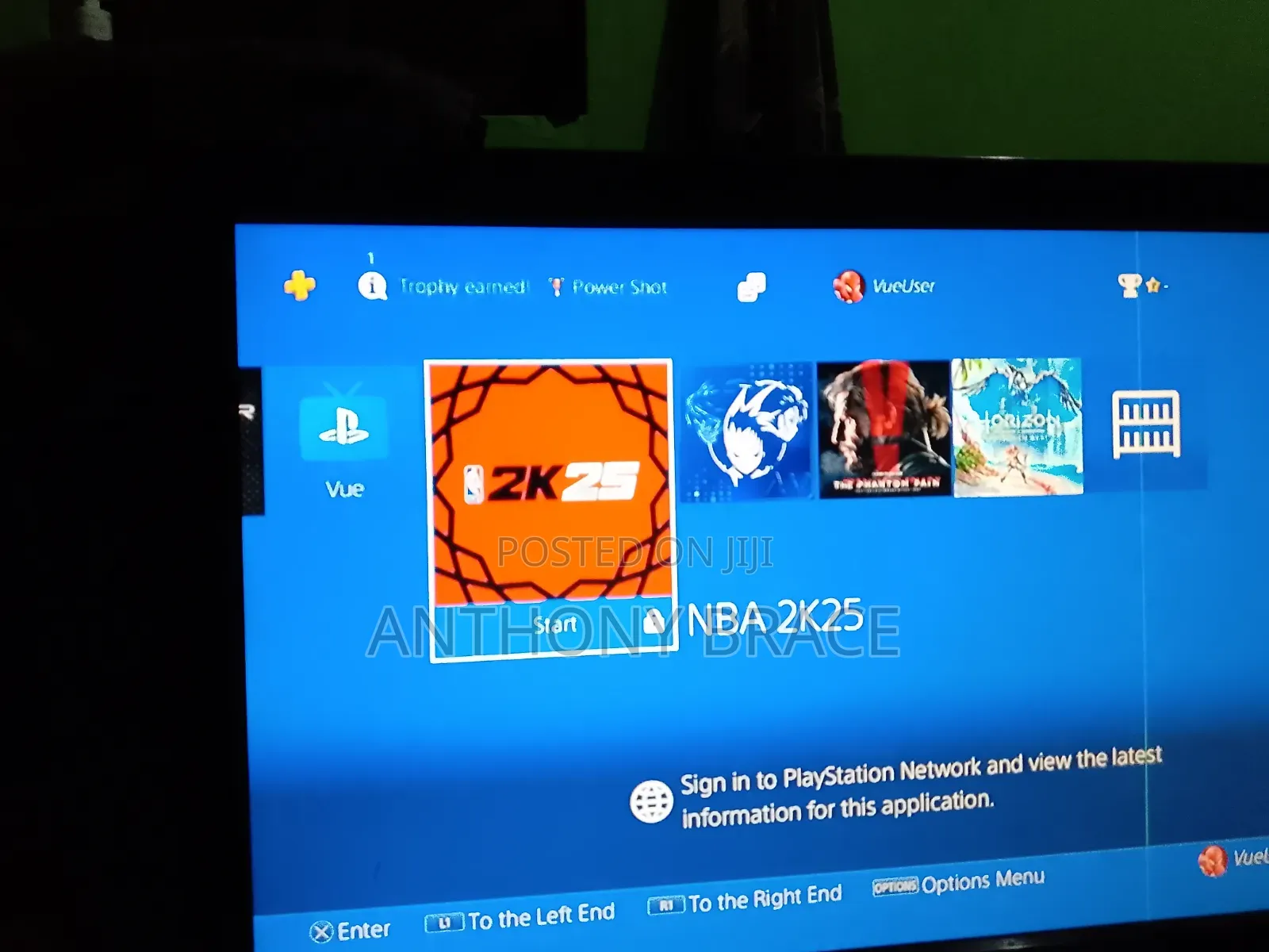 U.K Used Ps4 Slime Console Very Neat and Loaded With 11Games for Sale