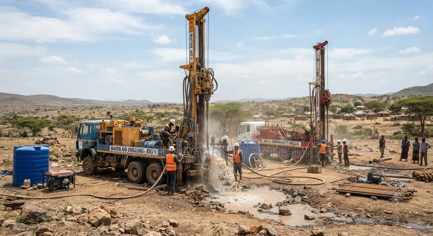 Cape Coast Amanful Borehole Drilling Masters