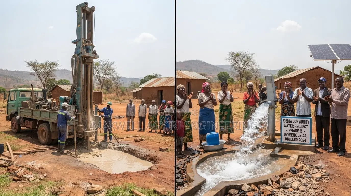 Cape Coast Ankaful Borehole Drilling Masters