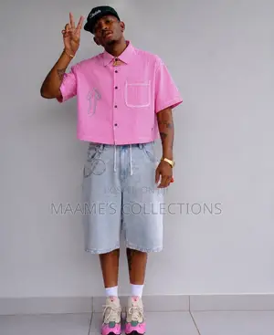 Men’s Crop Shirts | Short Sleeve | Multiple Colors Available