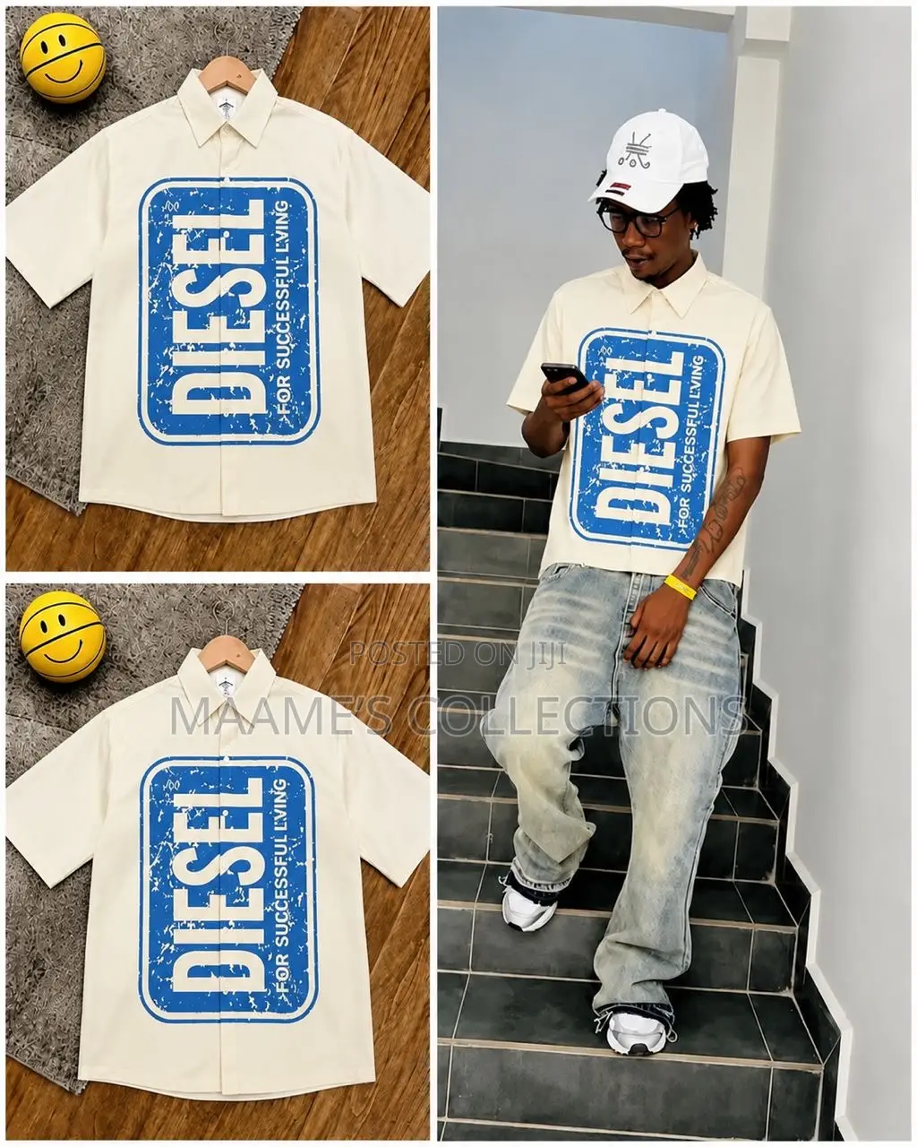 Men’s Crop Shirts | Short Sleeve | Multiple Colors Available