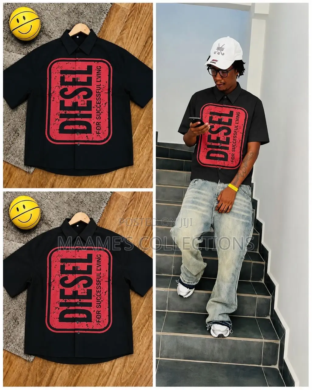 Men’s Crop Shirts | Short Sleeve | Multiple Colors Available