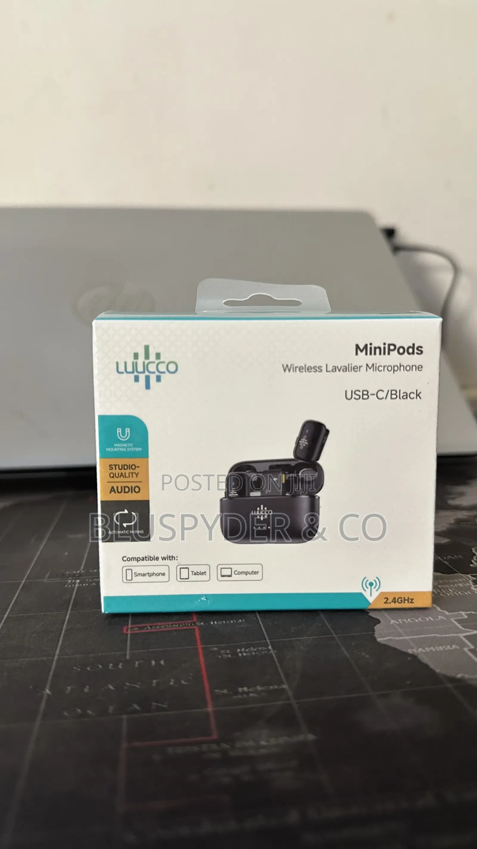 Luucco Minipods (USB-C) Type C Wireless Lavalier Microphone