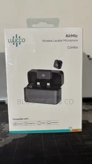 Luucco AirMic Dual Wireless Microphone for Camera and Smartphones