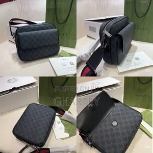 Premium Monogram Crossbody Shoulder Bag