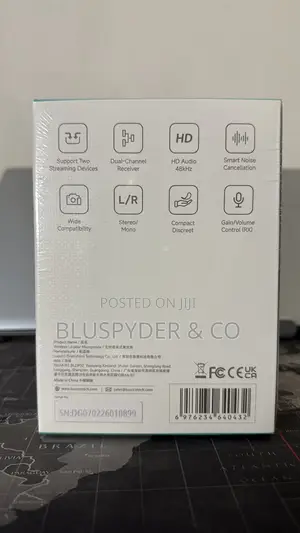 Luucco Airwave Combo Microphone (For Camera and Phones)