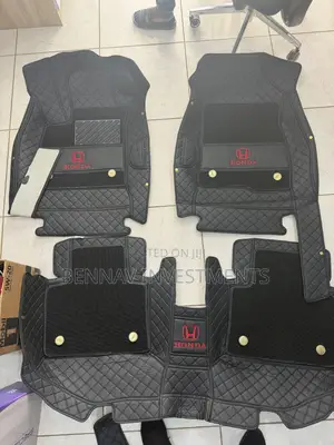 5D Premium Leather Floor Mat/Carpet for Honda Accord 2018 to 2022