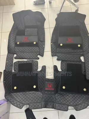 Honda Accord 2018 to 2022 5D Premium Leather Floor Mat/Carpet