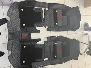 Honda Accord 2018 to 2022 5D Premium Leather Floor Mat/Carpet