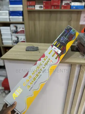 Universal App Controlled Ambient Music Light for All Cars