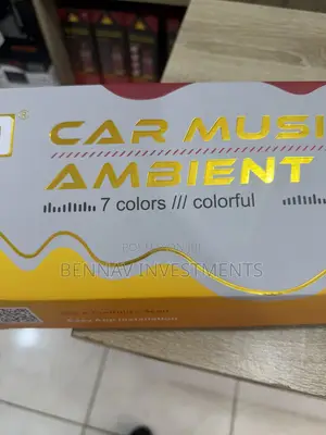 Universal App Controlled Ambient Music Light for All Cars