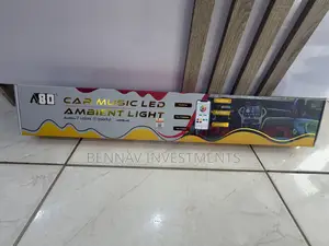 Universal App Controlled Ambient Music Light for All Cars