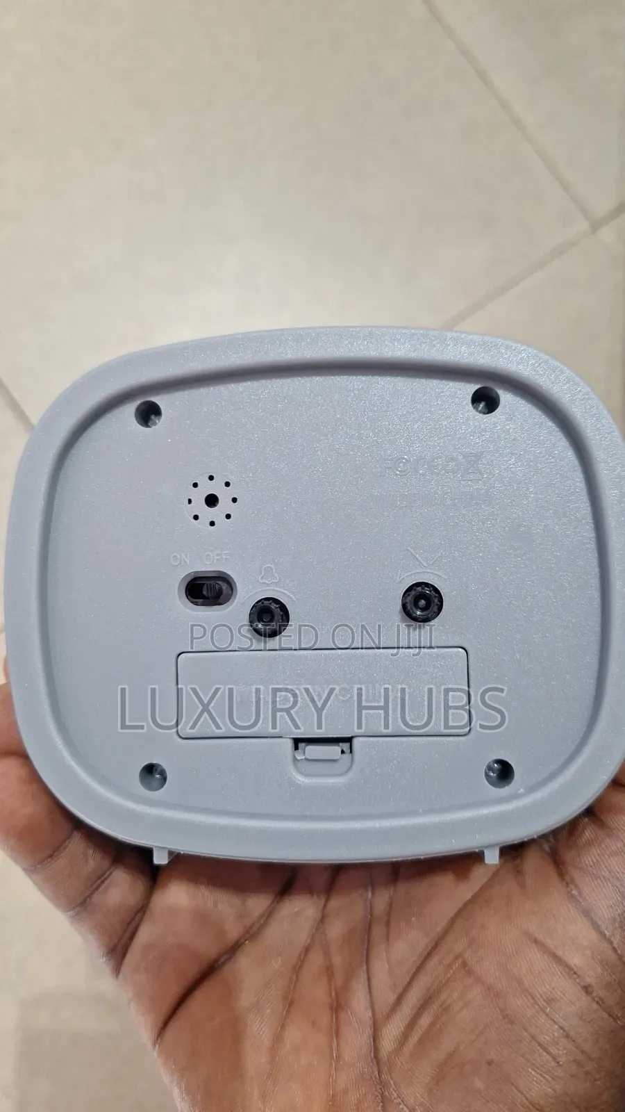 Decorative Student Round Alarm Clock