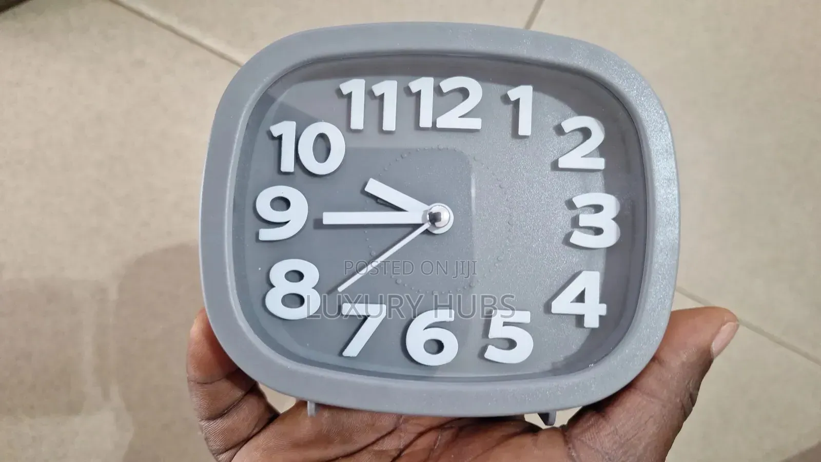 Decorative Student Round Alarm Clock