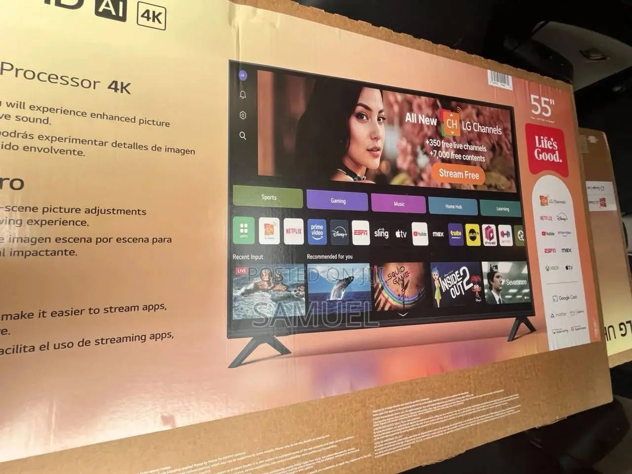 LG Smart Uhd Ai TV