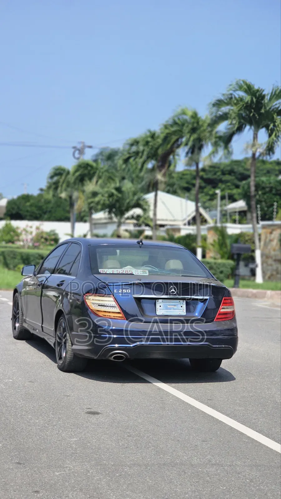 Mercedes-Benz C250 2014 Blue
