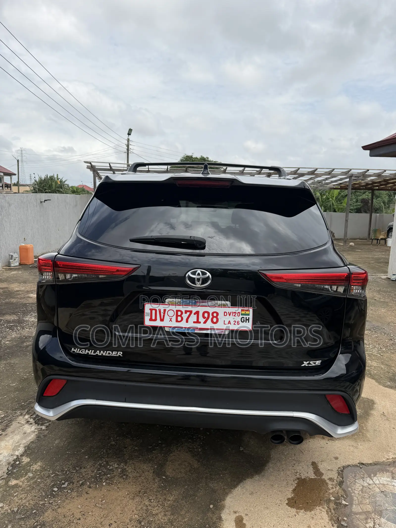 Toyota Highlander XSE 2021 Black