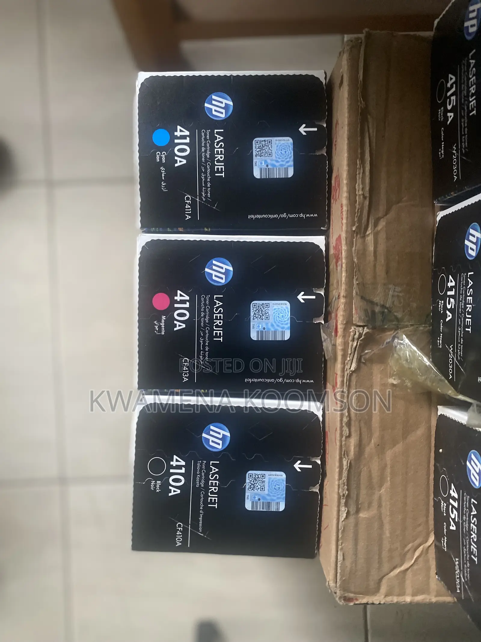 HP Printer Cartridge 415a 410a