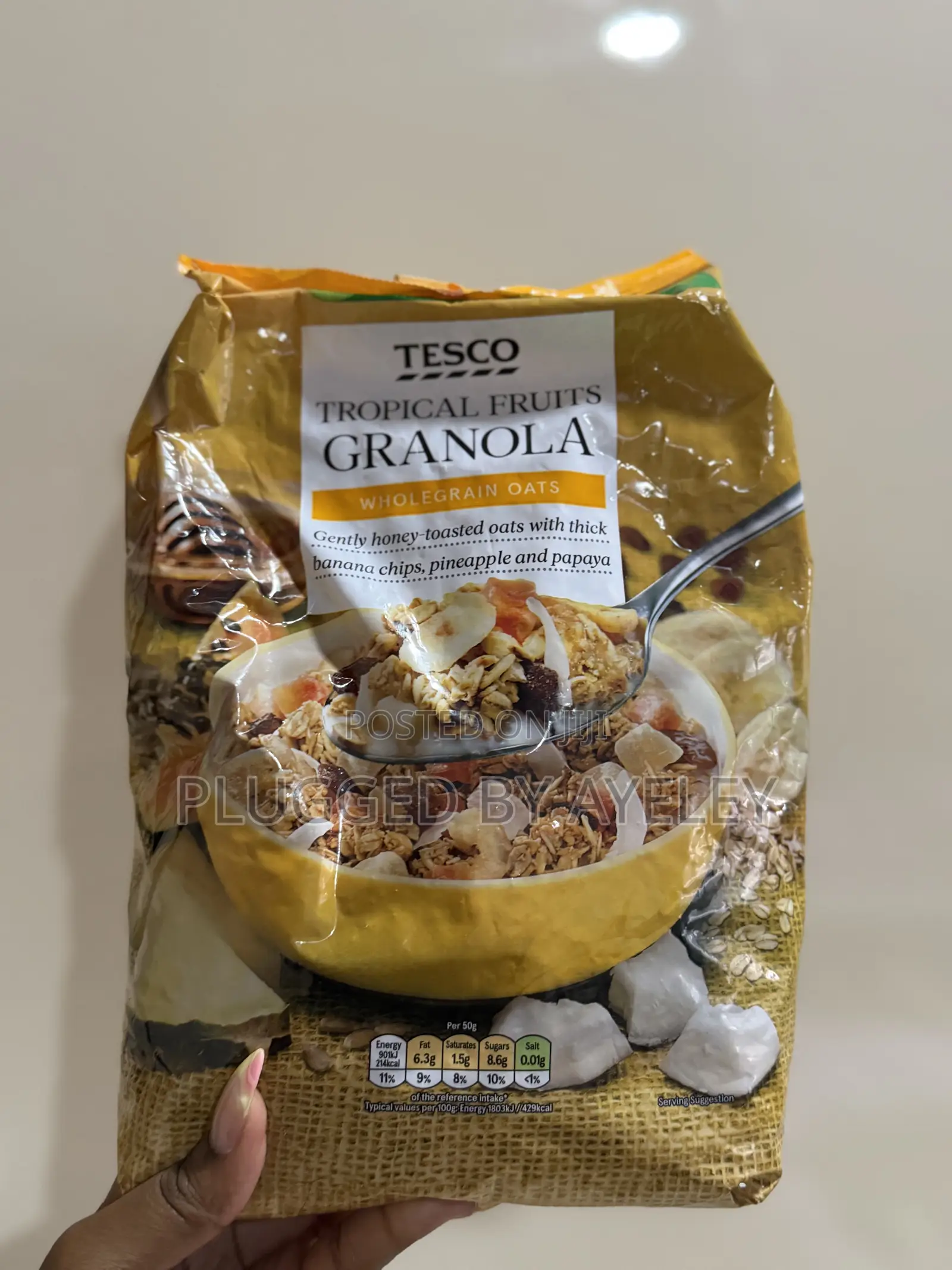 Honey and Almond Tropical Granola