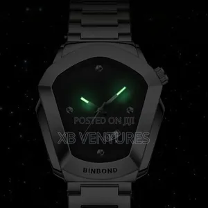 Luxury Luminous Waterproof Calendar Stainless Steel Strap - Silver