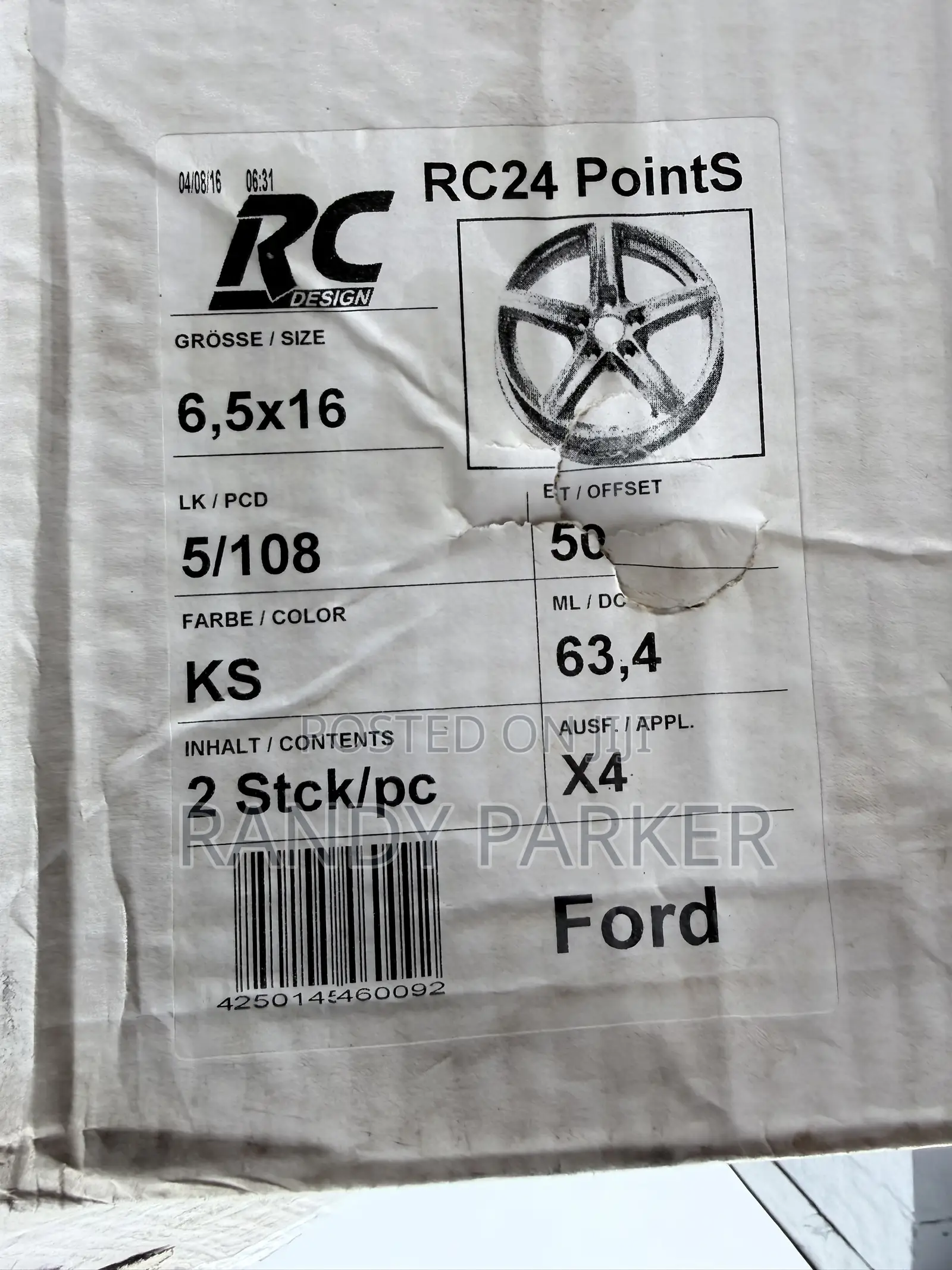 16 Inch Car Rim