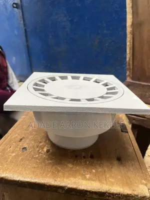 PVC Floor Drain / Shower Drain Trap (Square Top)