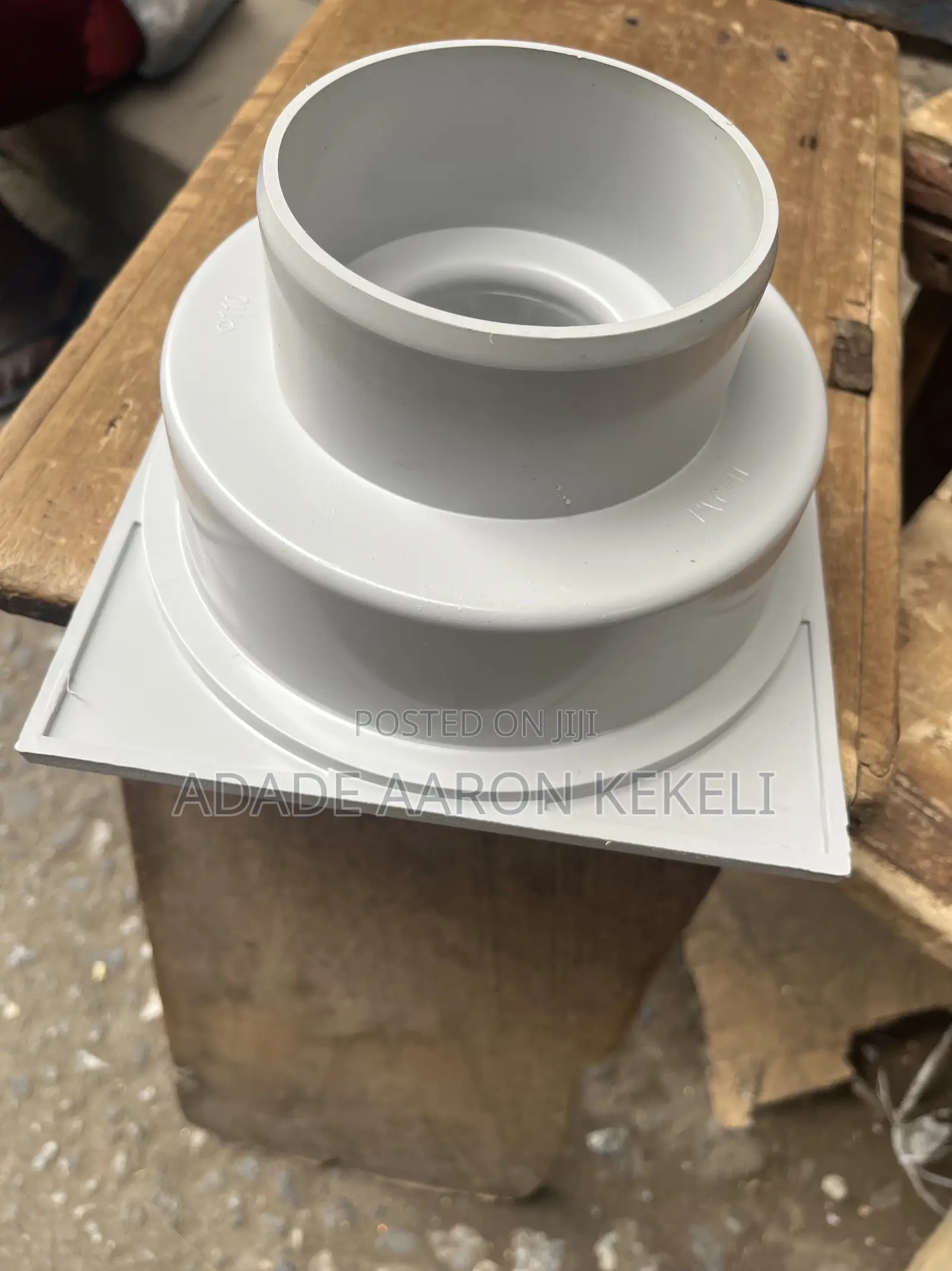 PVC Floor Drain / Shower Drain Trap (Square Top)
