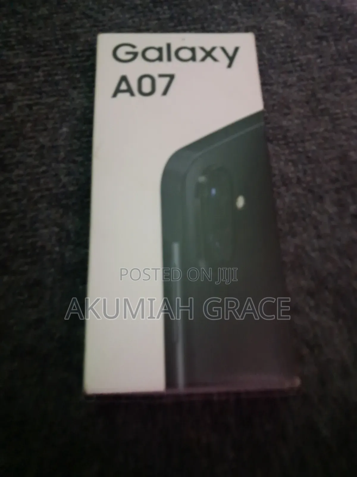 New Samsung Galaxy A07 4G 64 GB Black