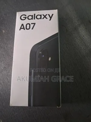 New Samsung Galaxy A07 4G 64 GB Black