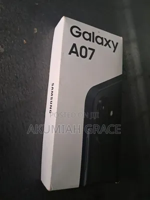 New Samsung Galaxy A07 4G 64 GB Black
